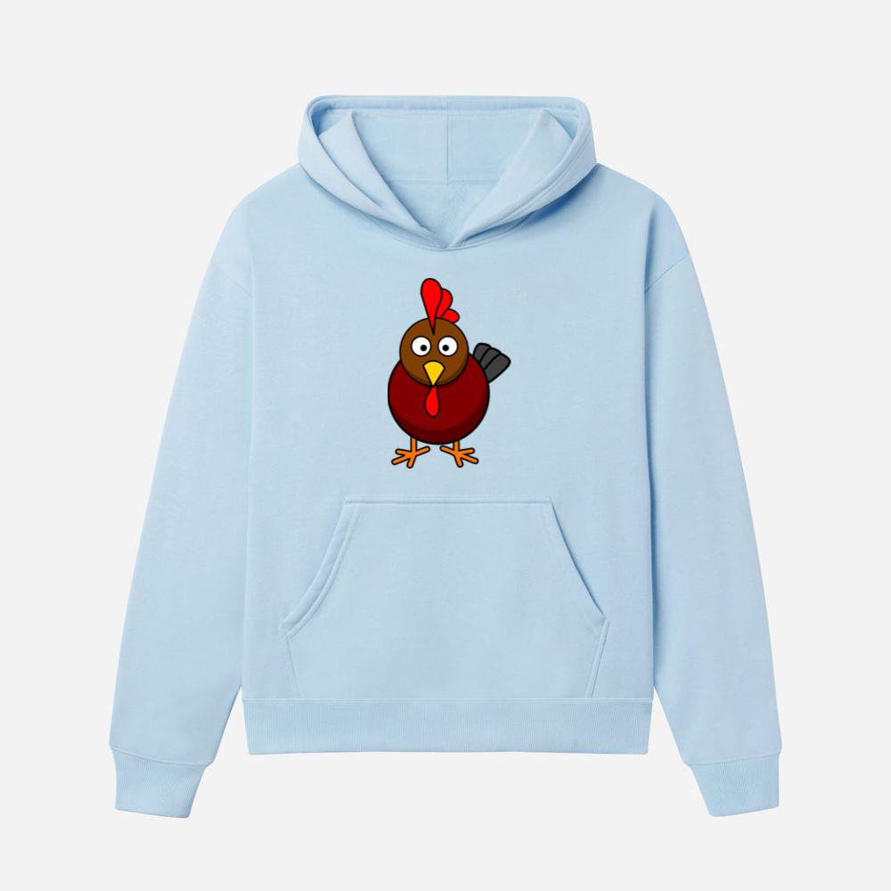 Cartoon Rooster Hoodies