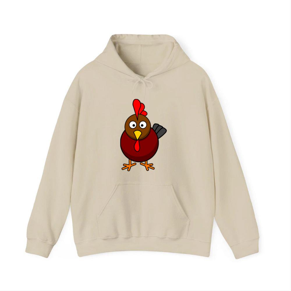 Cartoon Rooster Hoodies