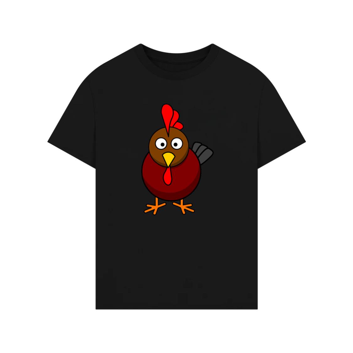 Cartoon Rooster T-Shirt