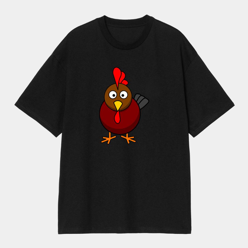 Cartoon Rooster T-Shirts