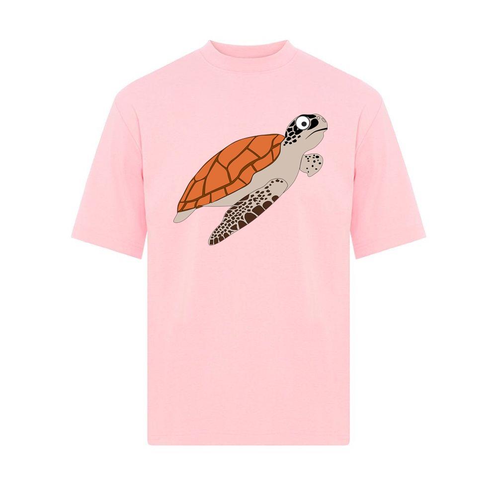 Cartoon Sea Turtle With Shell T-Shirts