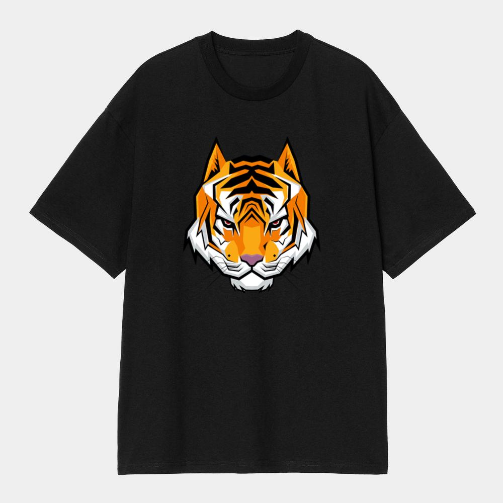 Cartoon Striped Tiger T-Shirts