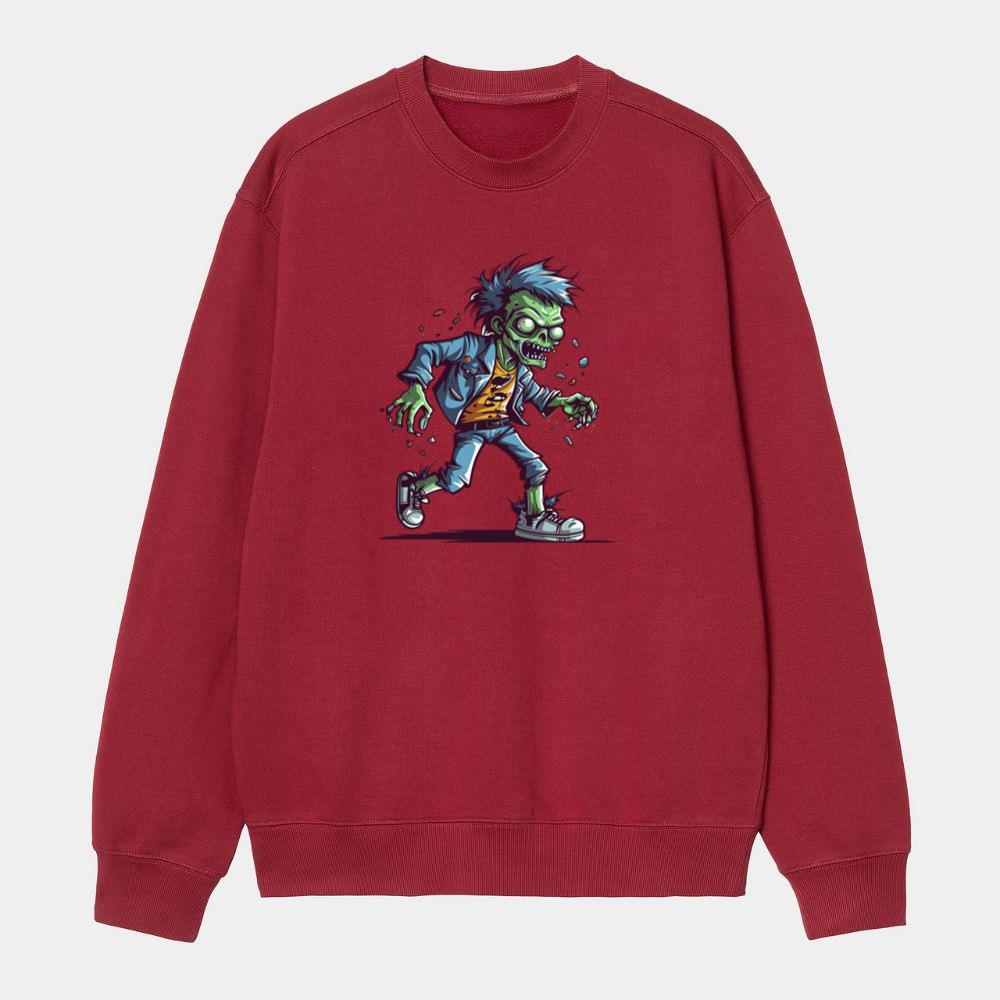 Cartoon Zombie Sweatshirt