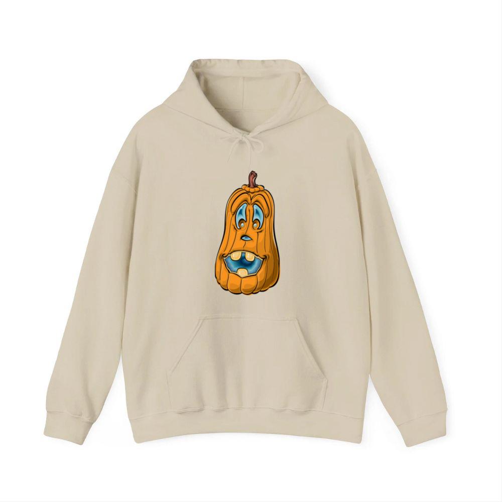 Carved Pumpkin Open Mouth Hoodies