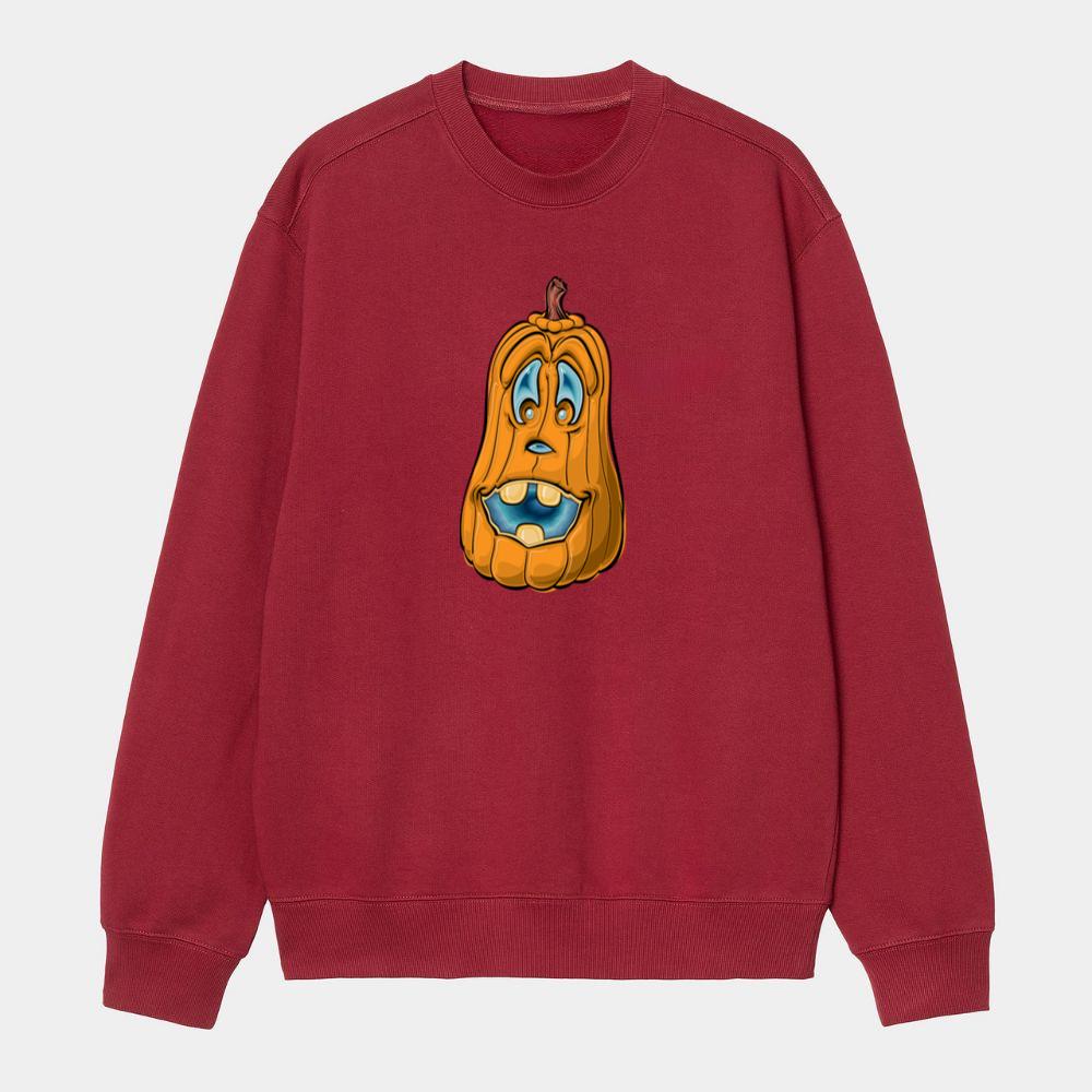 Carved Pumpkin Open Mouth Sweatshirt