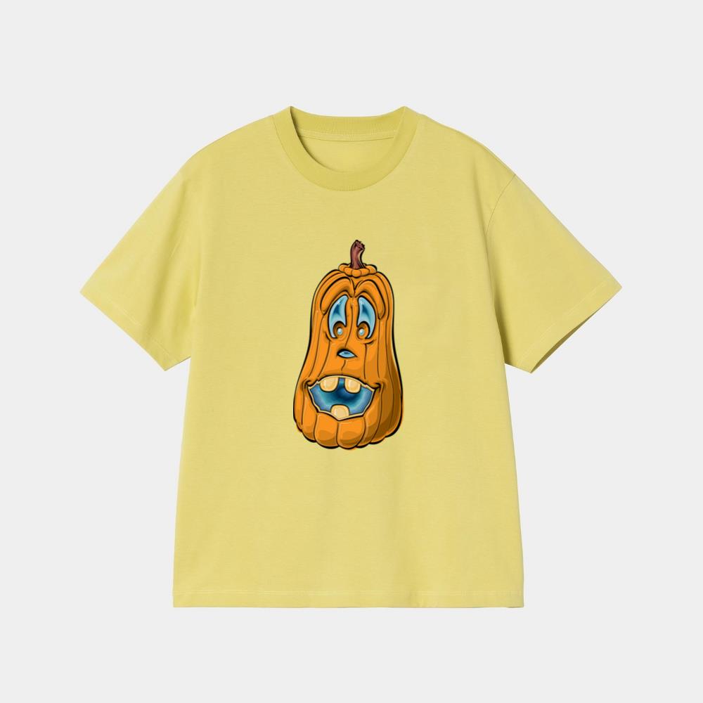 Carved Pumpkin Open Mouth T-Shirt - Image 3