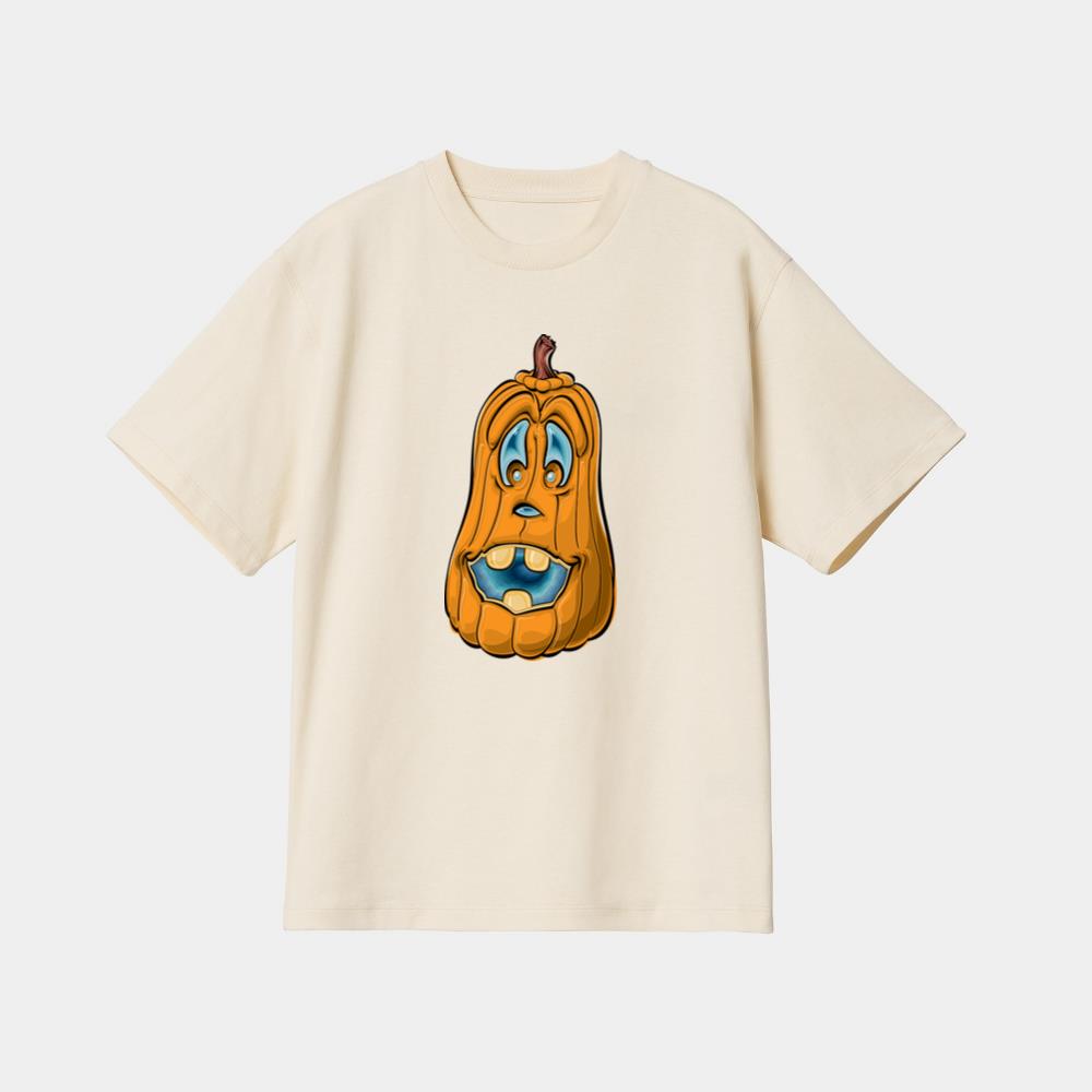 Carved Pumpkin Open Mouth T-Shirt - Image 4