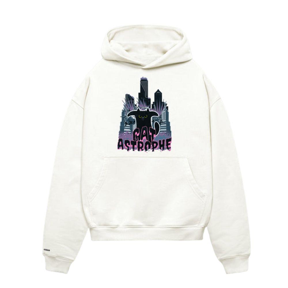 Cat astrophe Cat - Funny Anime Cat Hoodie