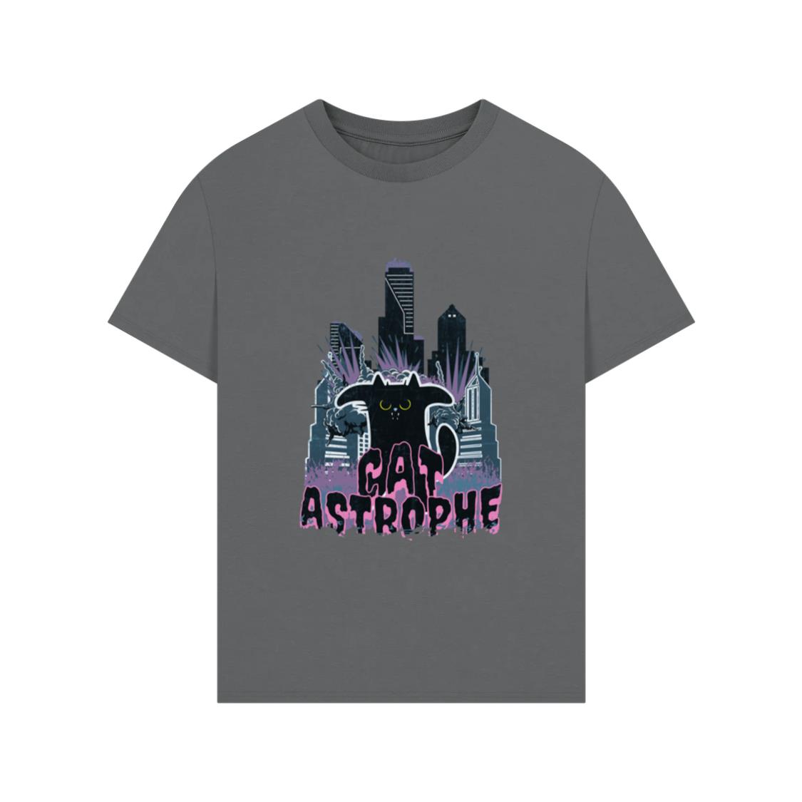Cat astrophe Cat Funny Anime Cat T Shirts