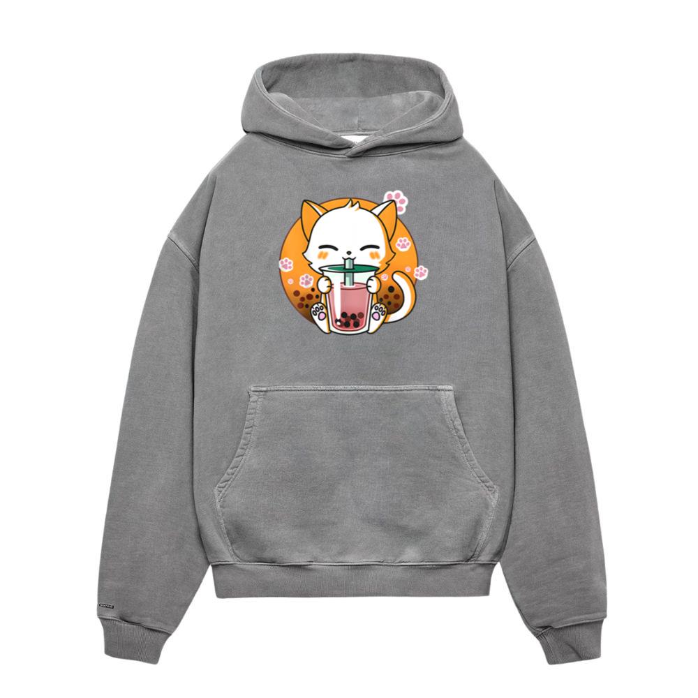 Cat Boba Tea Bubble Tea Anime Kawaii Neko Gifts