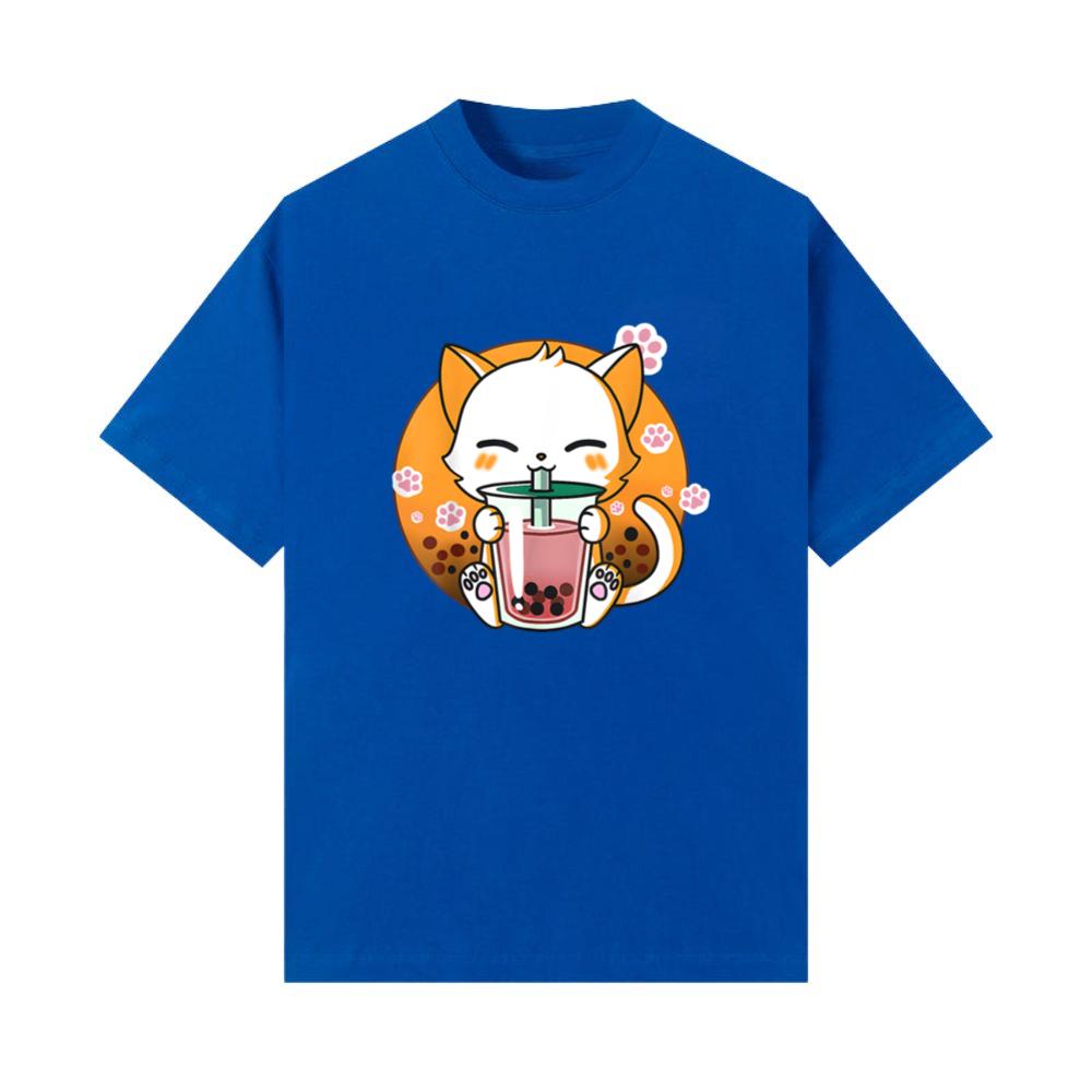 Cat Boba Tea Bubble Tea Anime Kawaii Neko Gifts T-Shirts