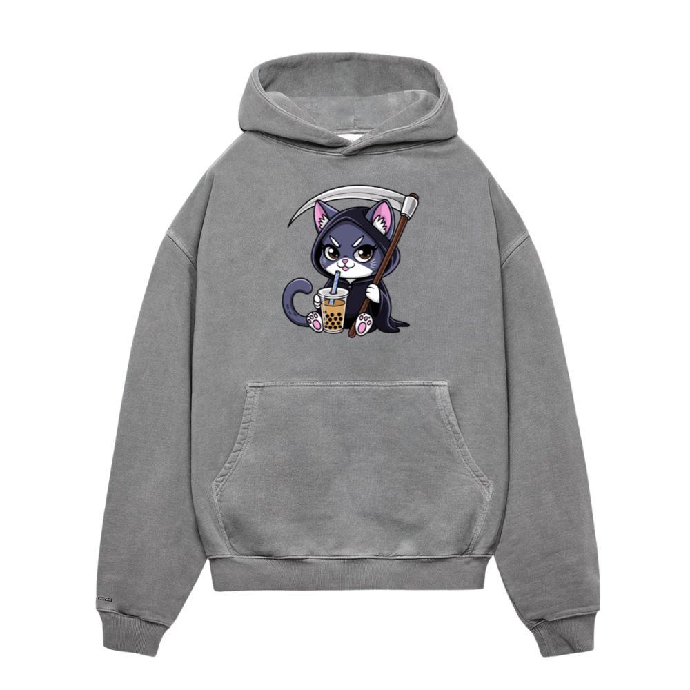 Cat Bubble Tea Anime Kawaii