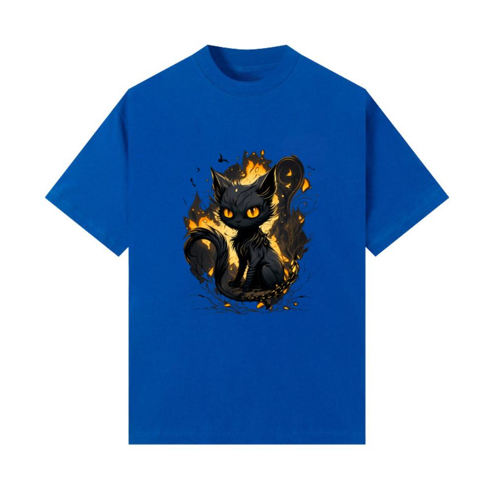 Cat Characters In Japanese Anime Style T-Shirts