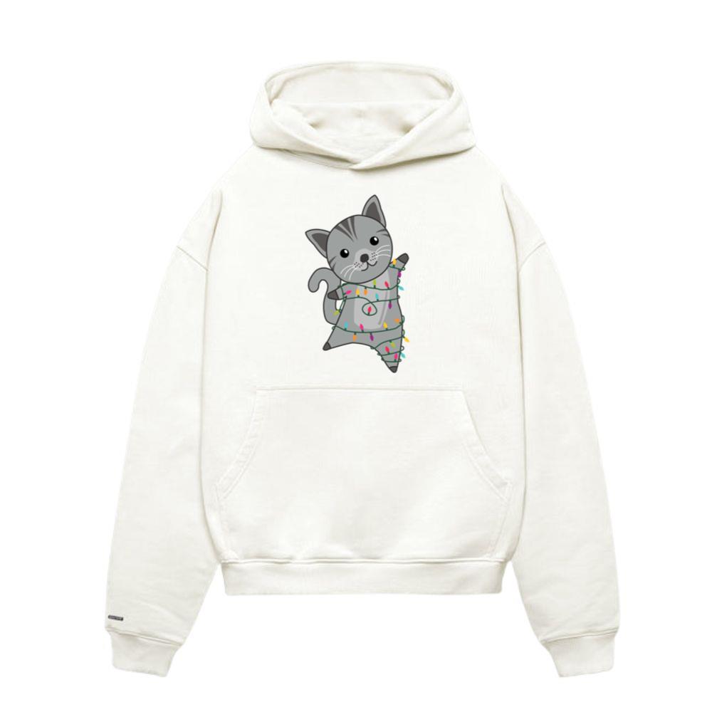 Cat Christmas Snow Winter Animals Cats Hoodie