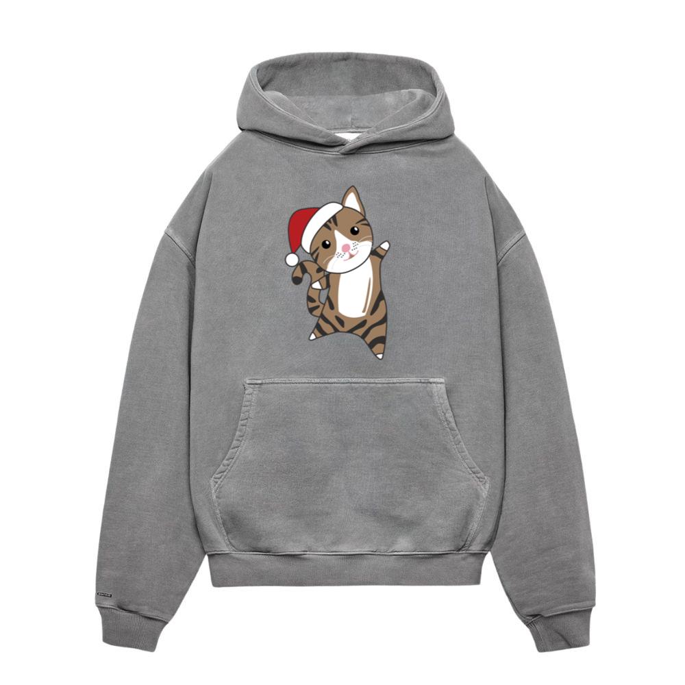 Cat Christmas Snow Winter Animals Cats_1