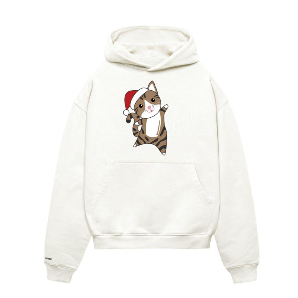 Cat Christmas Snow Winter Animals Cats_1 Hoodie