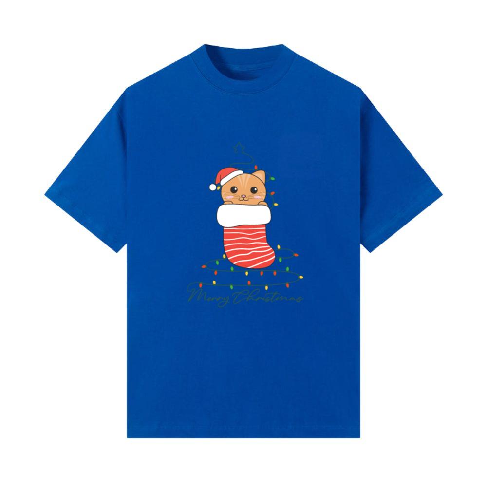 Cat Christmas Snow Winter Animals Cats_2 T-Shirts