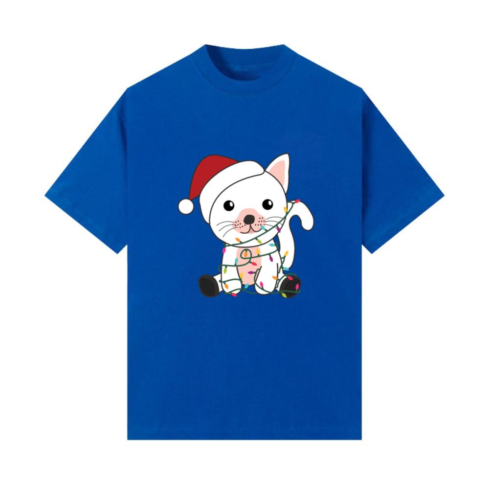 Cat Christmas Snow Winter Animals Cats_3 T-Shirts