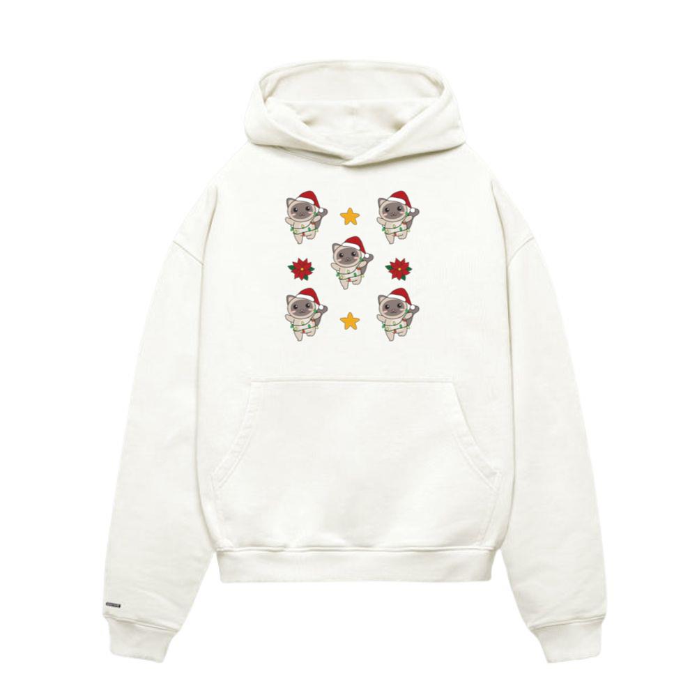 Cat Christmas Winter Animals Cats Hoodie