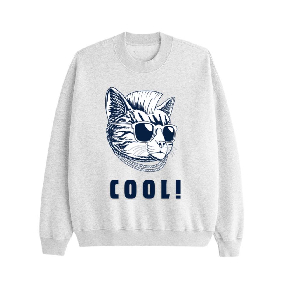 Cat Cool funny animal Sweatshirt
