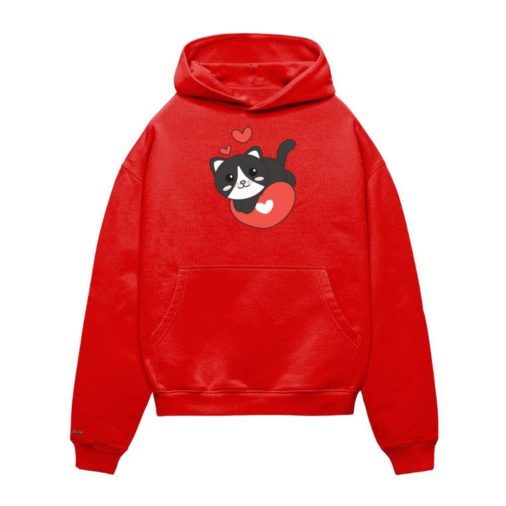 Cat For Valentine's Day Cute Animals Hearts_1