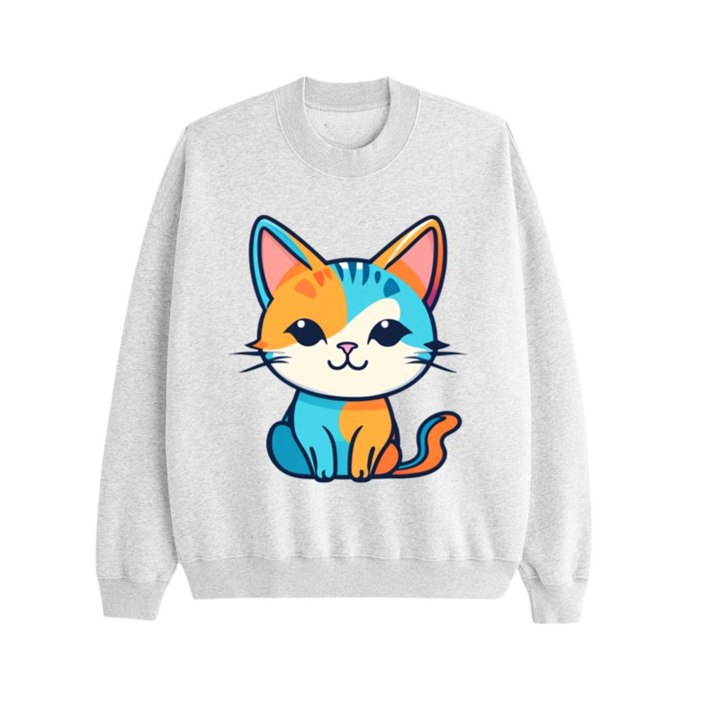 Cat funny animals Sweatshirt