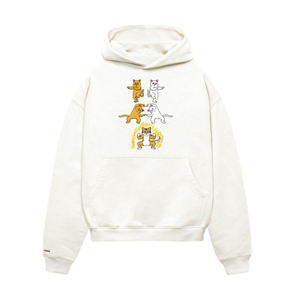Cat Fusion Superpower Anime Funny Hoodie