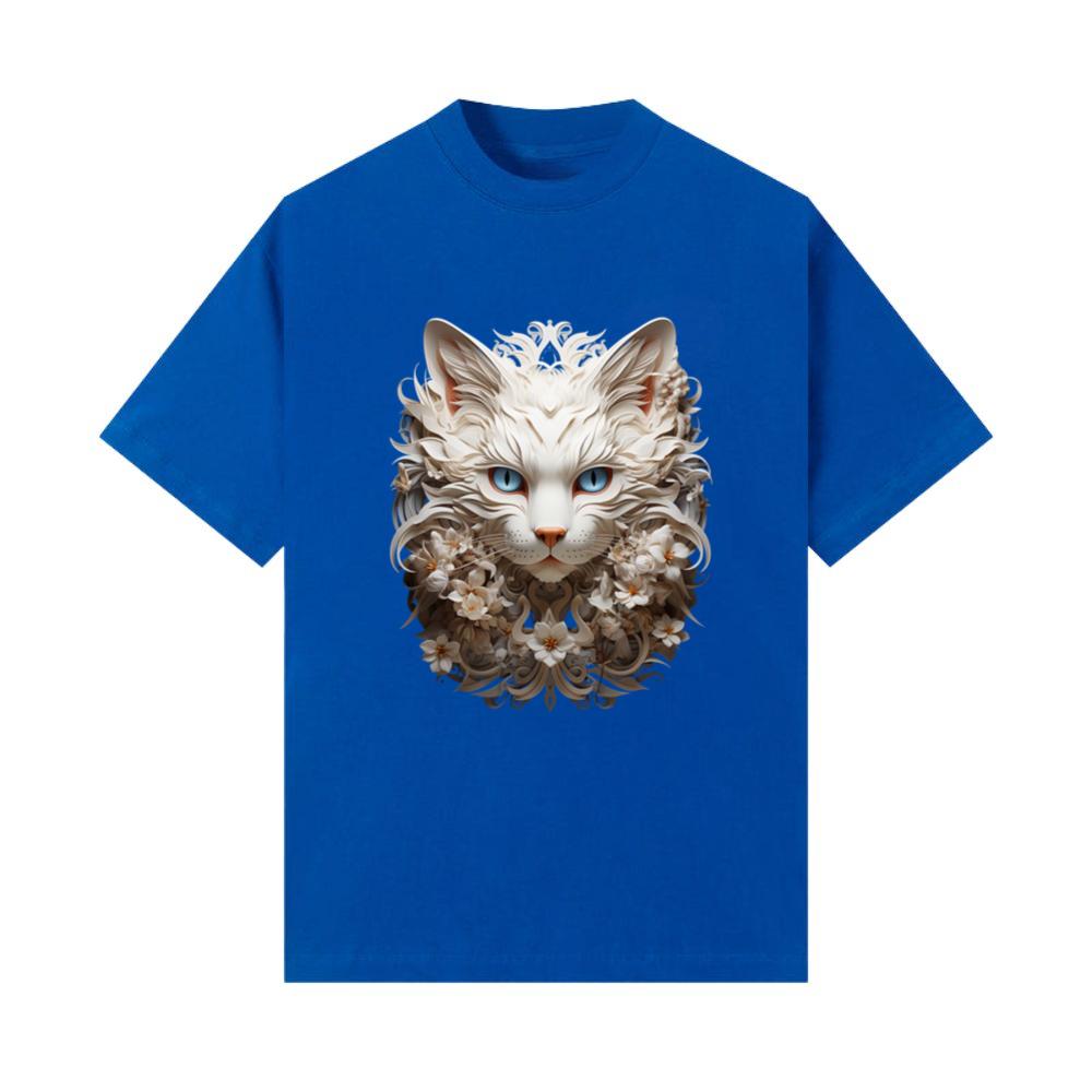 Cat Head Artistic Artwork Feline Animal Cute Cat T-Shirts