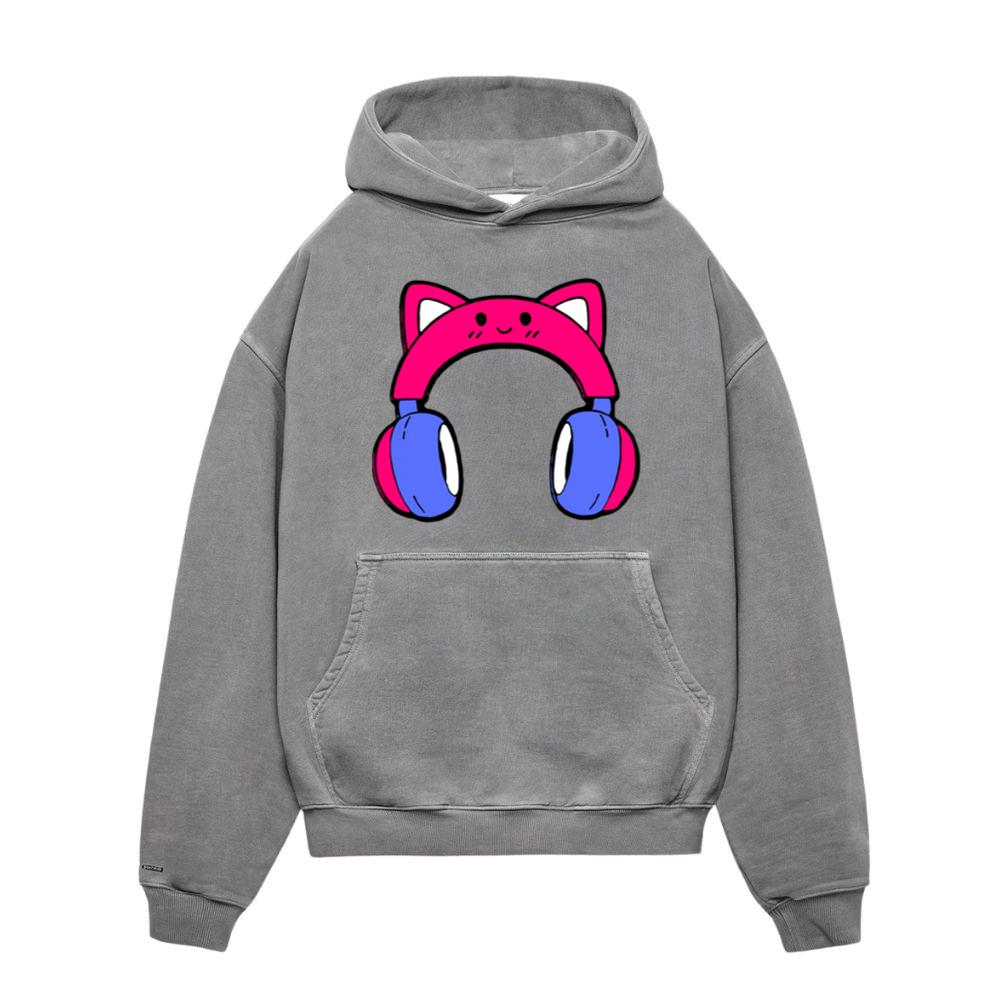 Cat Headphones Anime