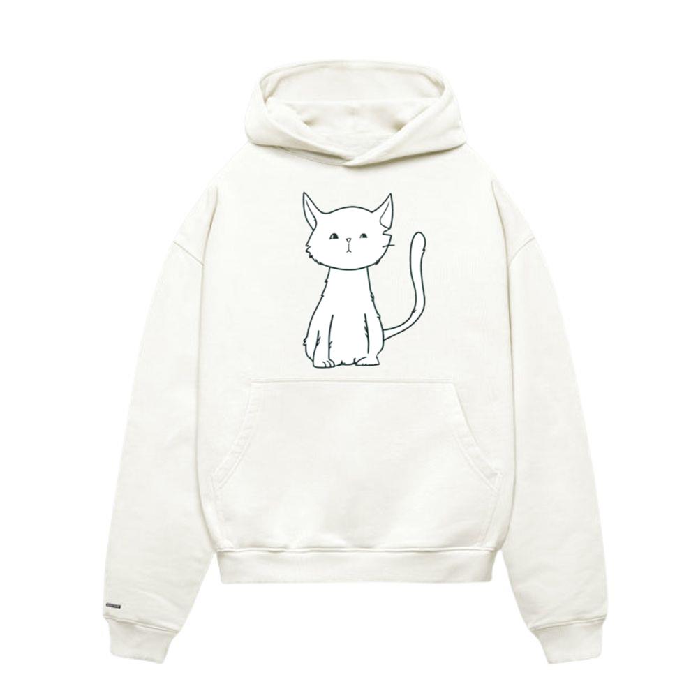 Cat icon animal cartoon Hoodie