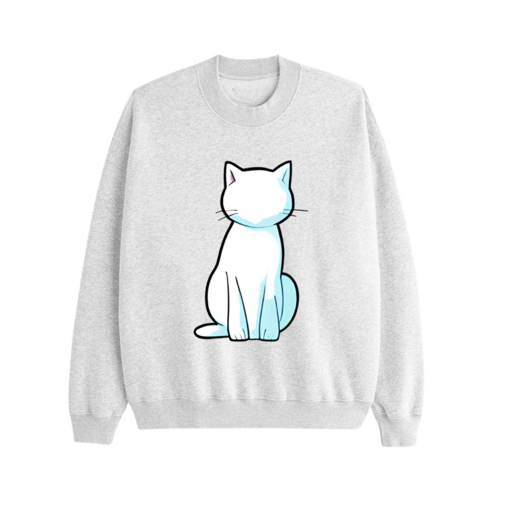 cat icon animal Sweatshirt