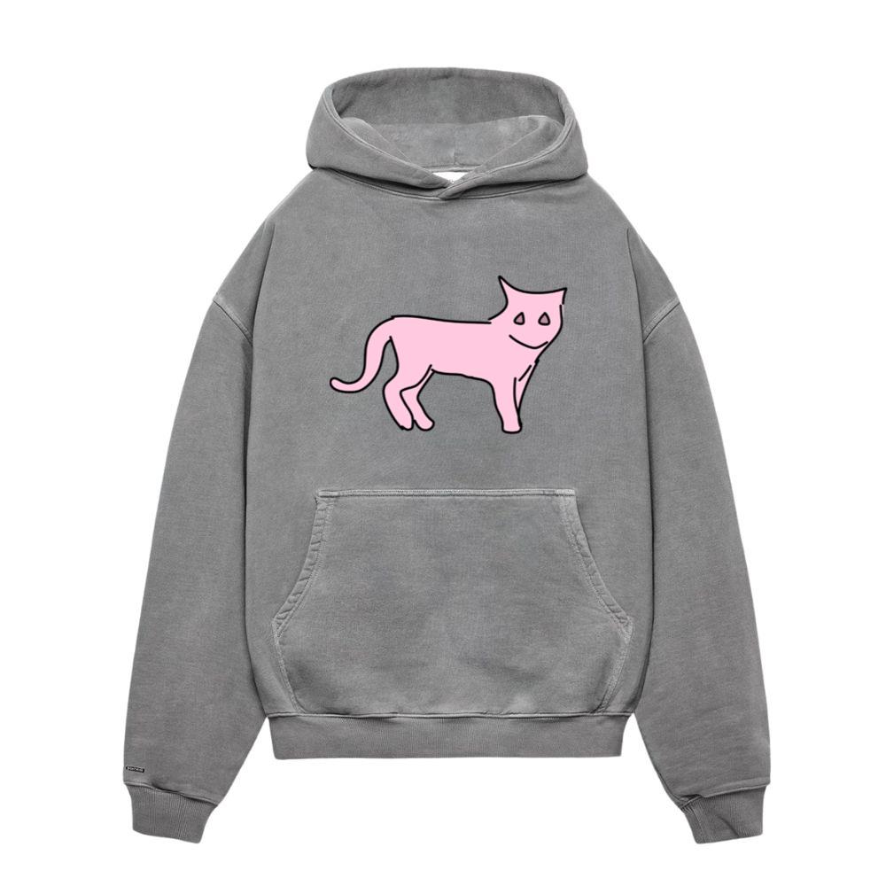 Cat icon pet animal pink