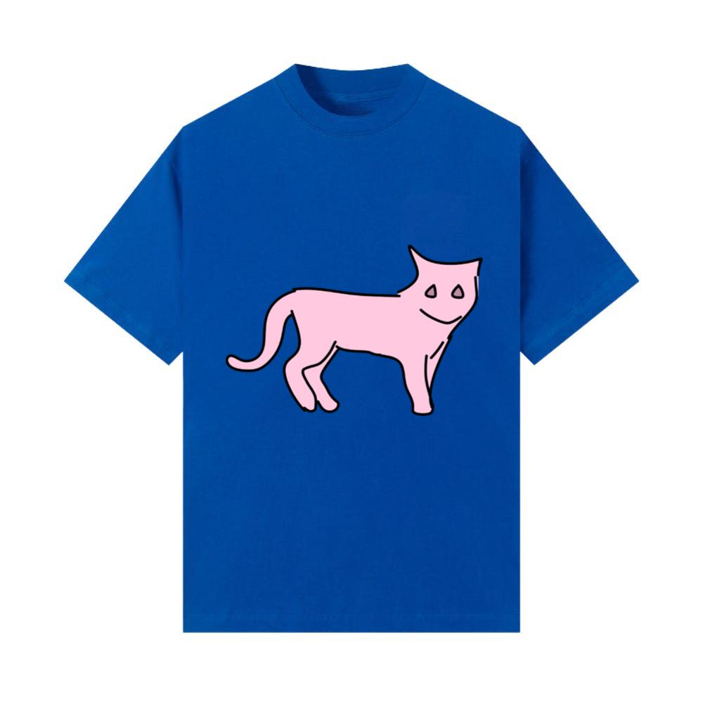 Cat icon pet animal pink T-Shirts