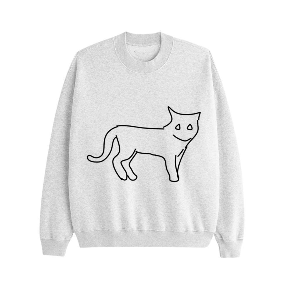 Cat icon pet animal Sweatshirt
