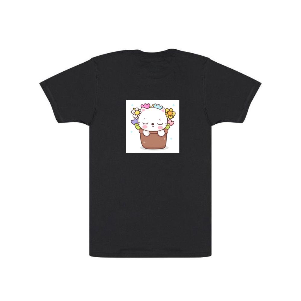 Cat in Flower Pot T-Shirts