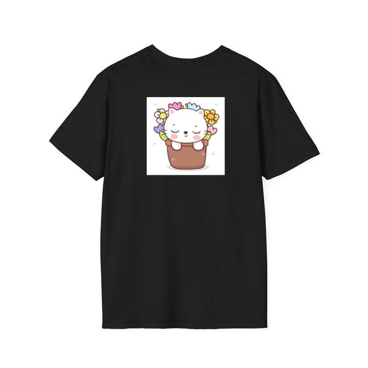 Cat in Flower Pot T-Shirts
