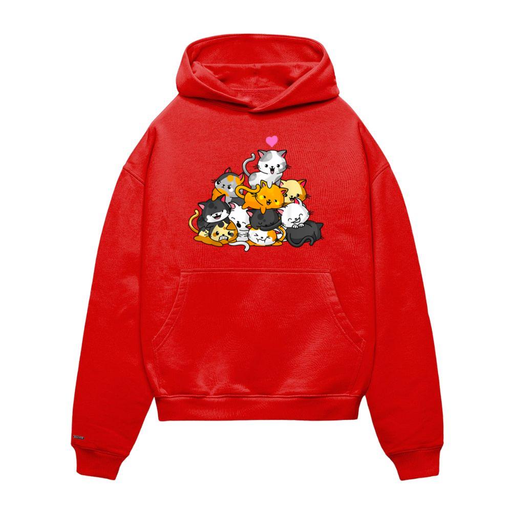 Cat Kitty Pile Cats Anime Kawaii Neko