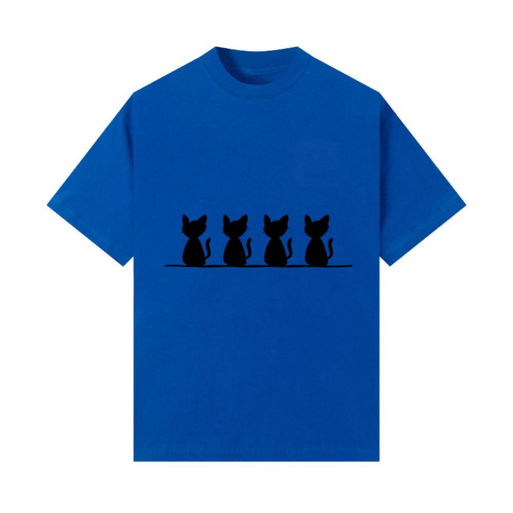 Cat Line Icon Animal Pet Stroke T-Shirts