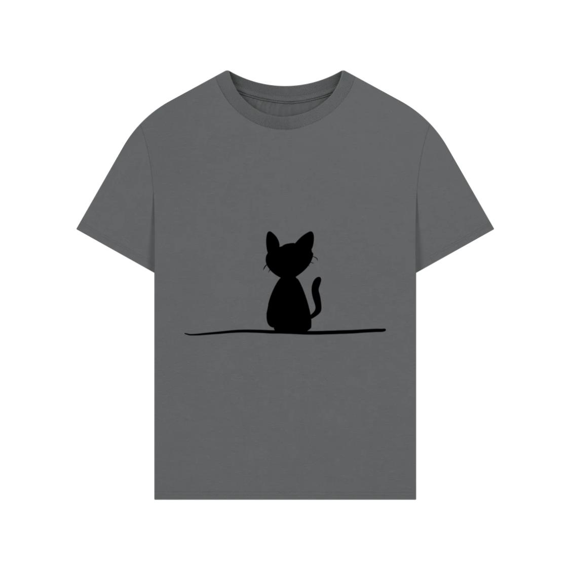 Cat Line Icon Animal Pet Stroke_1 T-Shirts