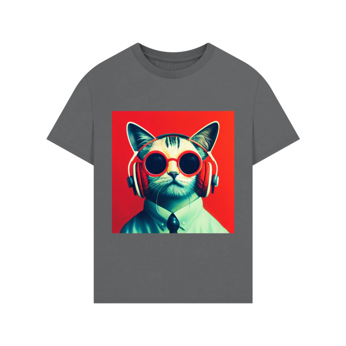 CAT LISTENING TO MUSIC MY HEADPHONE, ANIMAL LIFE T-Shirts