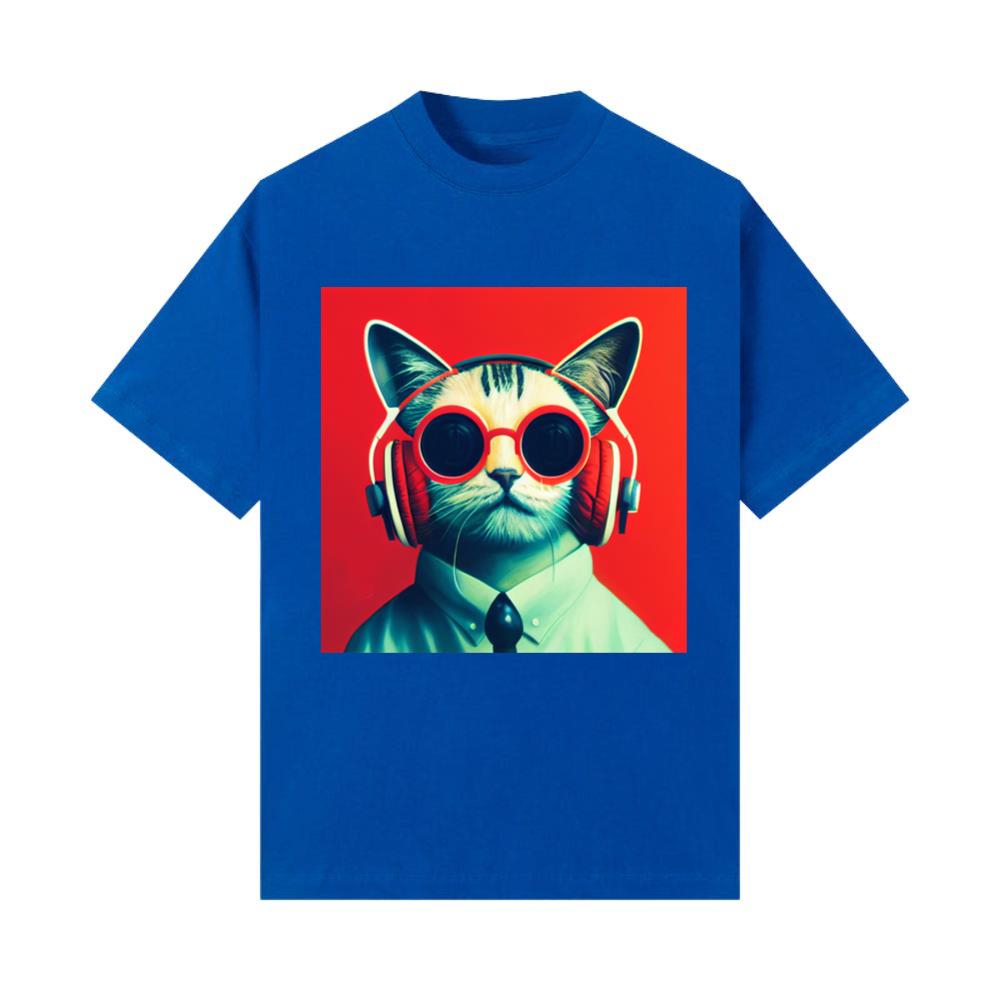CAT LISTENING TO MUSIC MY HEADPHONE, ANIMAL LIFE T-Shirts