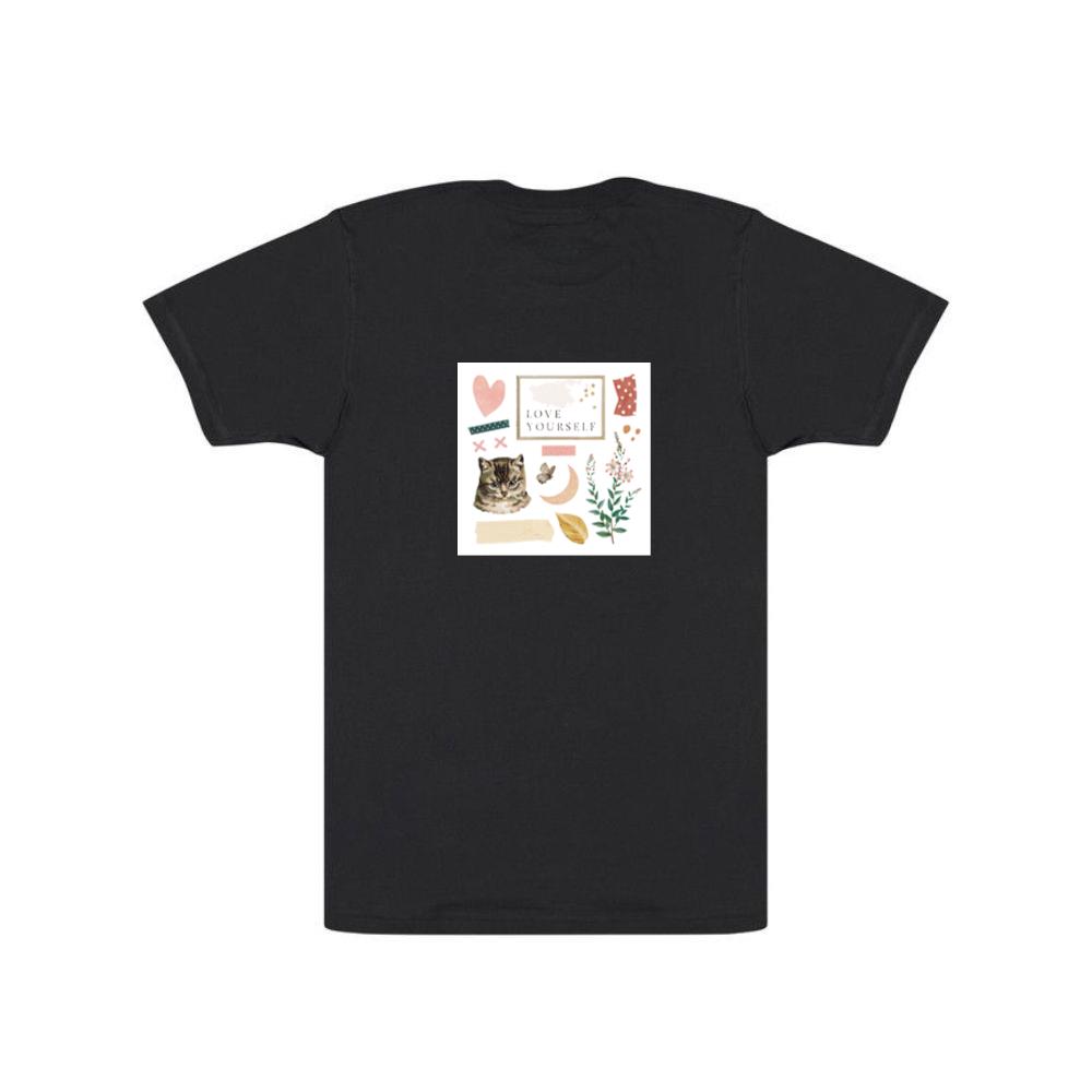 Cat, Moon, and Floral Mix T-Shirts