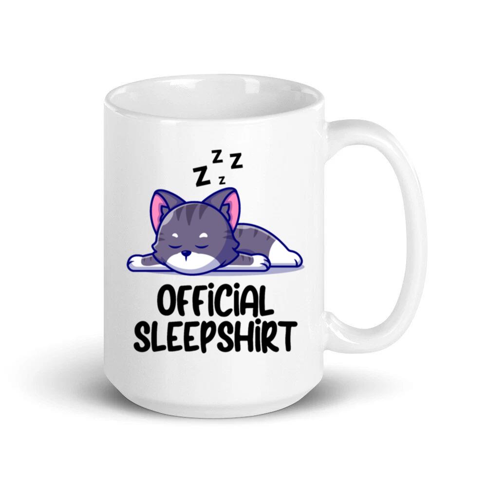 Cat Nap Official Sleep Shirt Mug