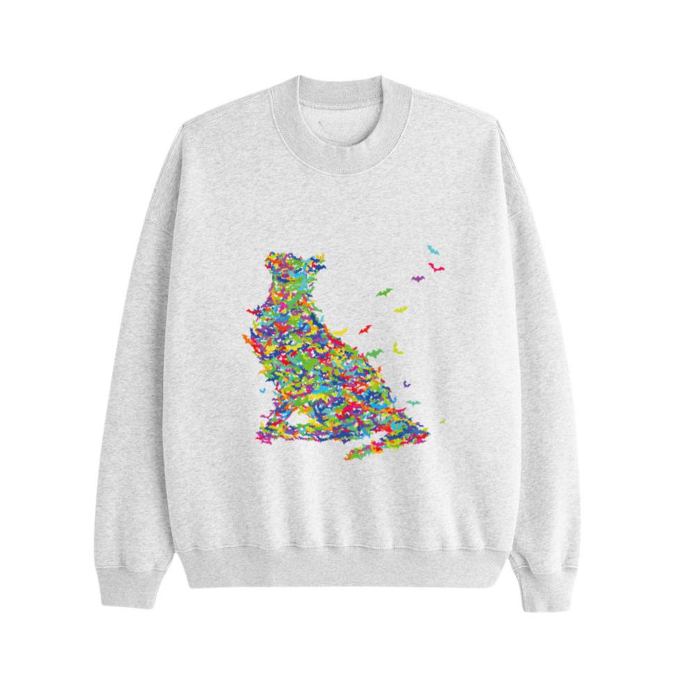 Cat Owners Animal Lovers Halloween Bats Cats Sweatshirt