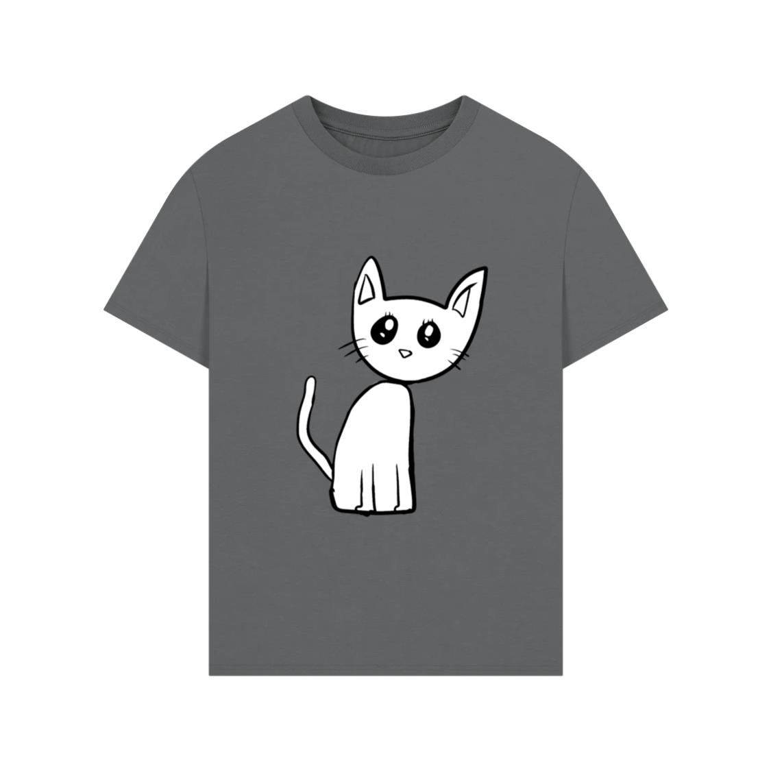 Cat pink animal pet cute T-Shirts