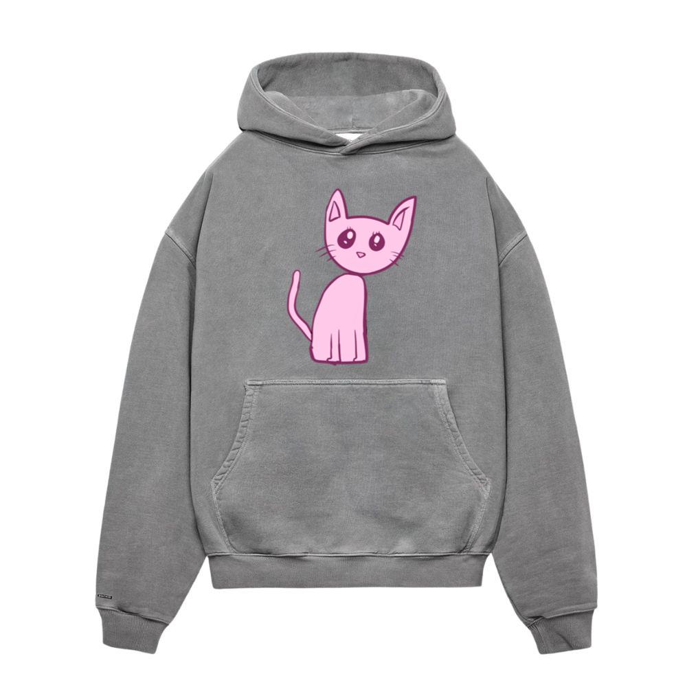 Cat pink animal pet cute_1