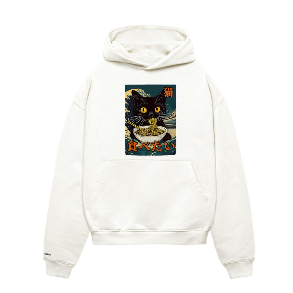 Cat Ramen Japanese Graphic Art Kawaii Kitty Anime