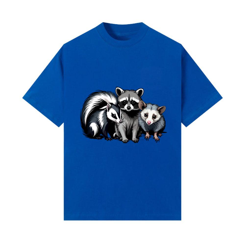Cat Rat and Squirrel Animal Lover Funny Design T-Shirts