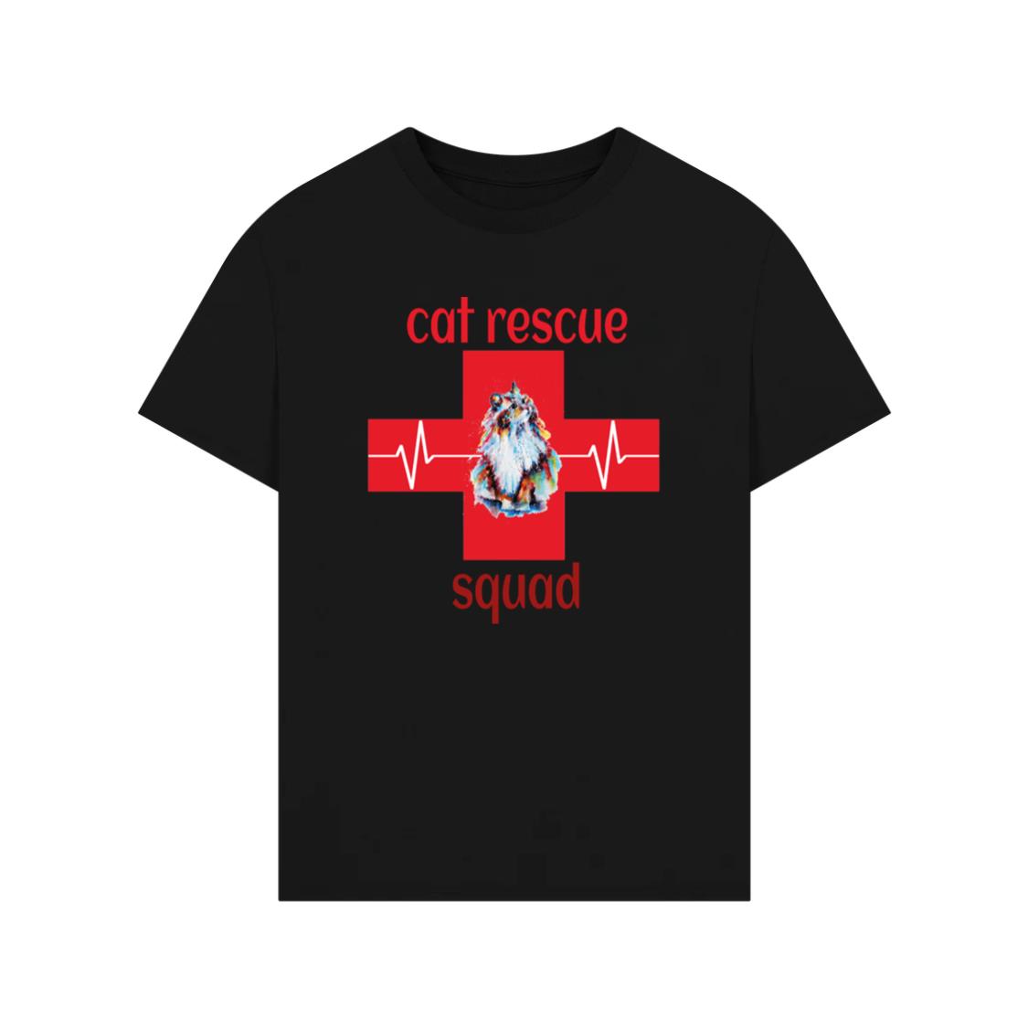 Cat Rescue Squad Adopt Cat Animal Rescue Design T-Shirts