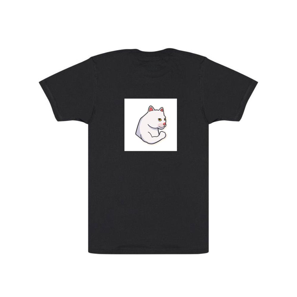 Cat with Muscular Arm T-Shirts